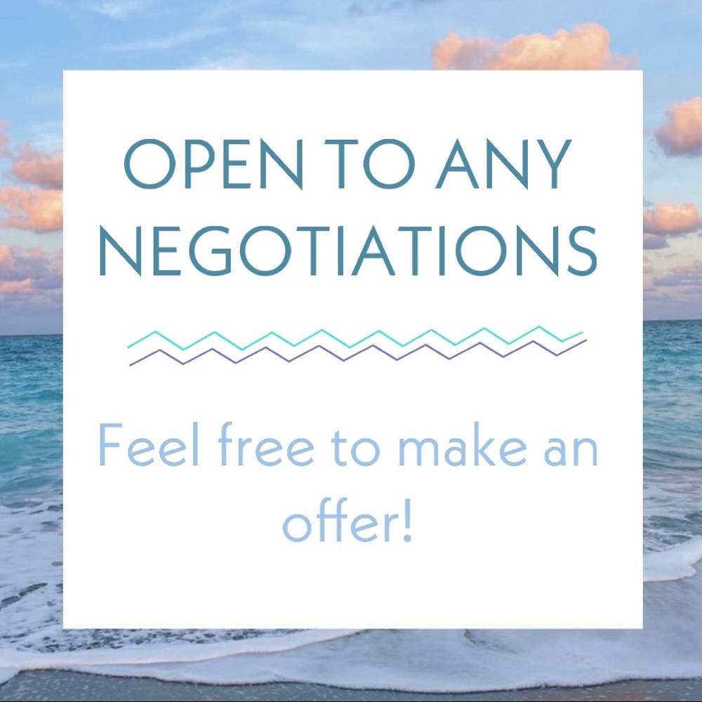 OPEN TO NEGOTIATIONS